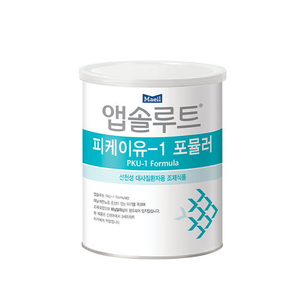 앱솔루트 선천성분유 PKU 1단계 350g 1캔