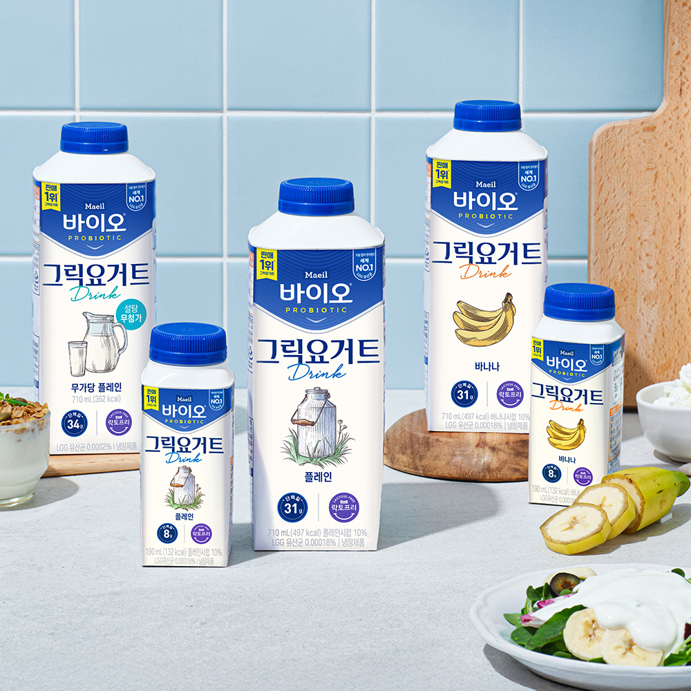 매일 바이오 그릭요거트 Drink 3종 710ml 3입 + 190ml 2입