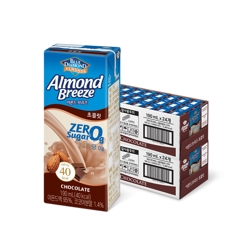 아몬드브리즈 초콜릿 190ml 48팩