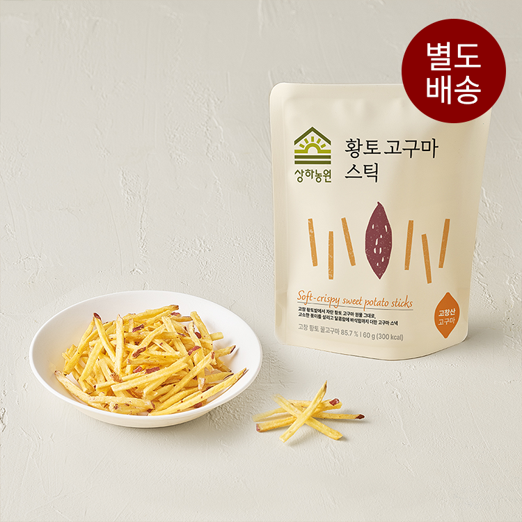 상하농원 고창 황토고구마 스틱 60g 8봉