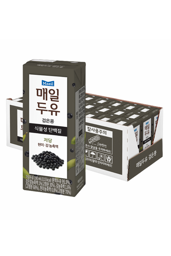 [일시품절]매일두유 검은콩 190ml 24팩
