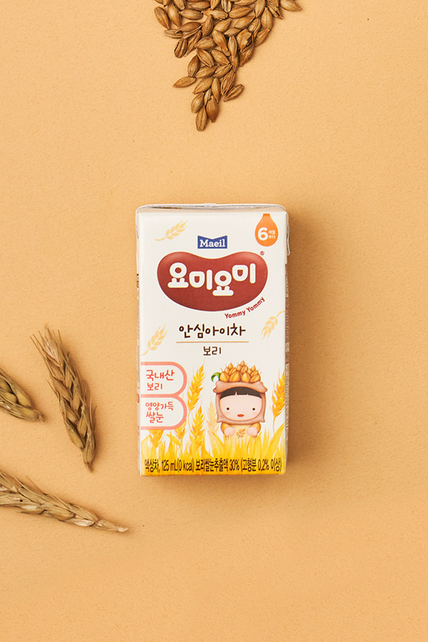 요미요미 안심아이차 보리125ml 24팩