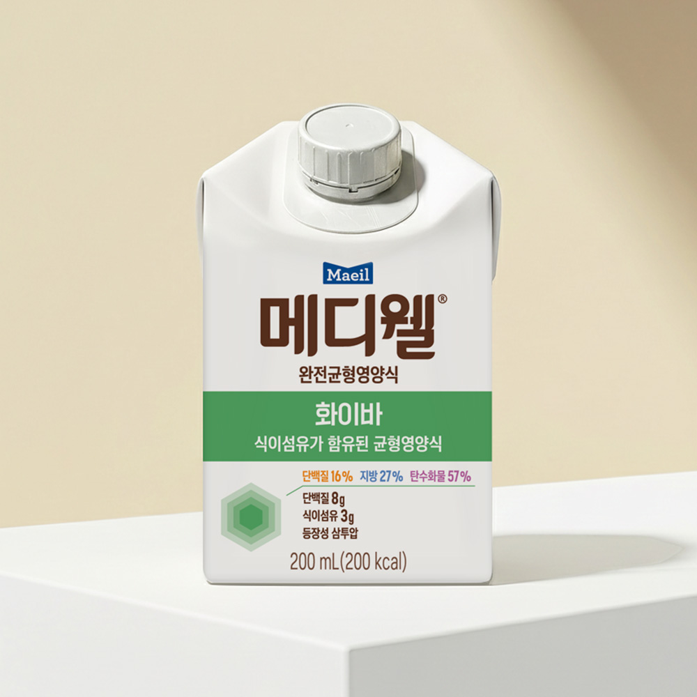 메디웰 완전균형영양식 화이바 200ml 30팩