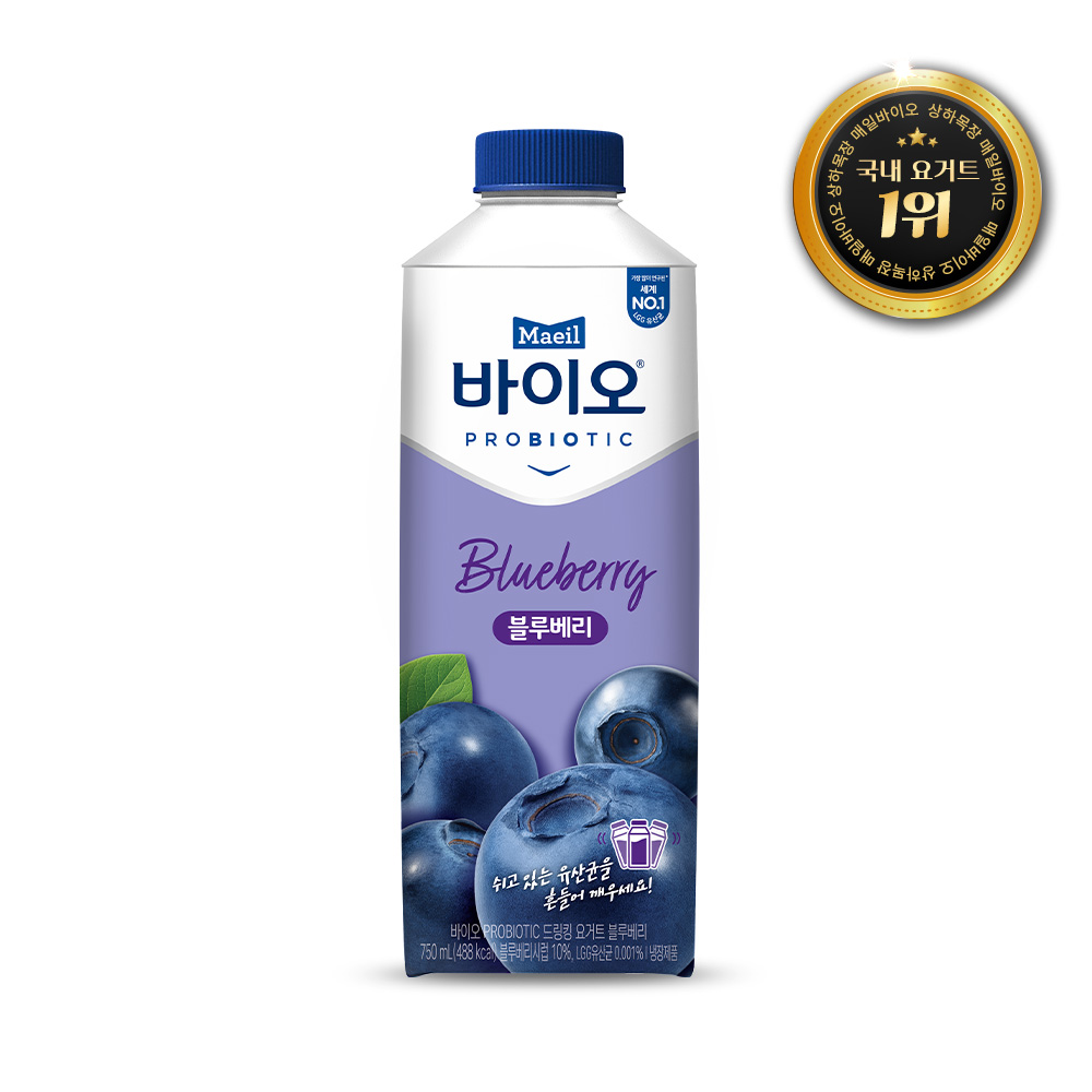 매일바이오 드링킹 요거트 블루베리 750ml