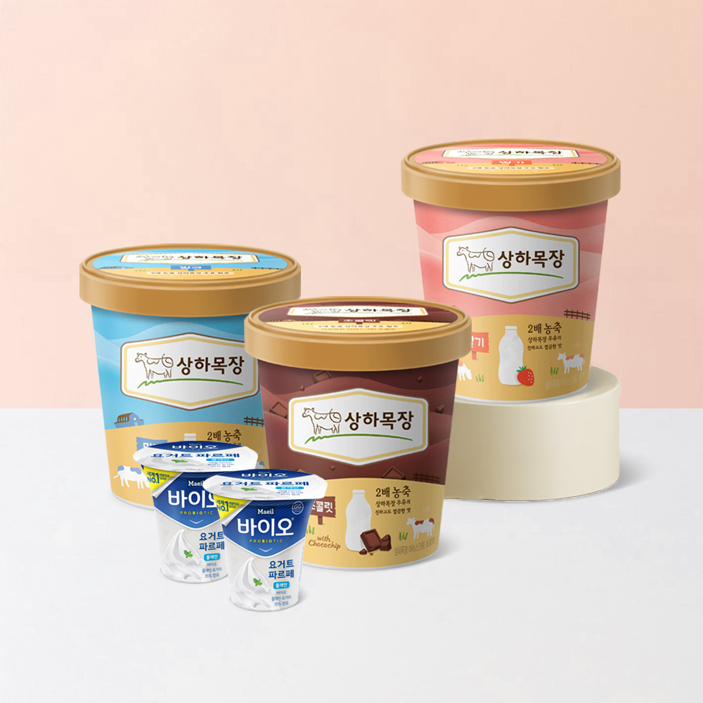 [매일유업]상하목장 아이스크림 SET (23,600원/무료)