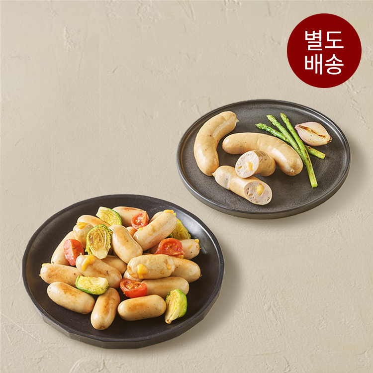 상하농원 치즈 러버팩 (프랑크프루터 치즈 2개 + 비엔나 치즈 1개)_냉장