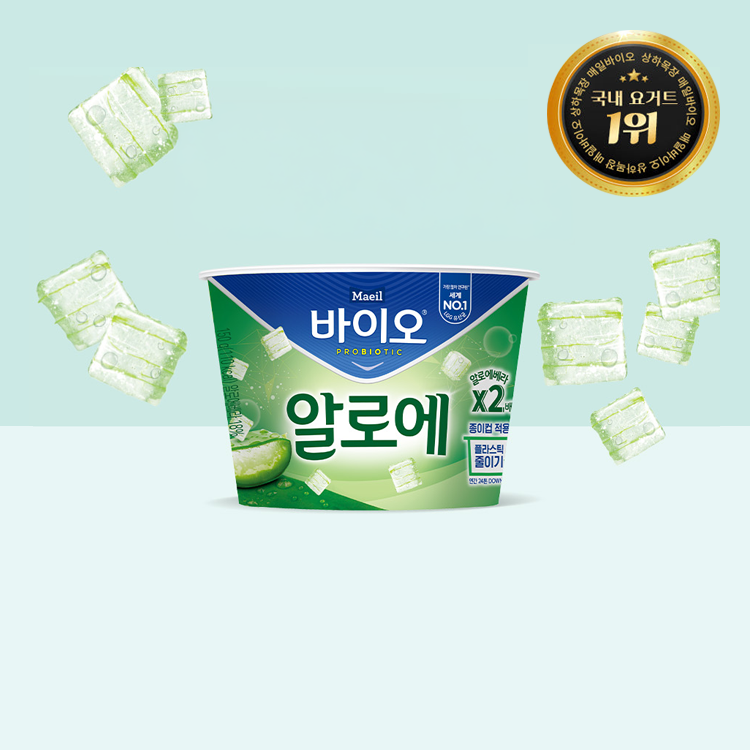 매일바이오 요거트 알로에 150g 12개_냉장