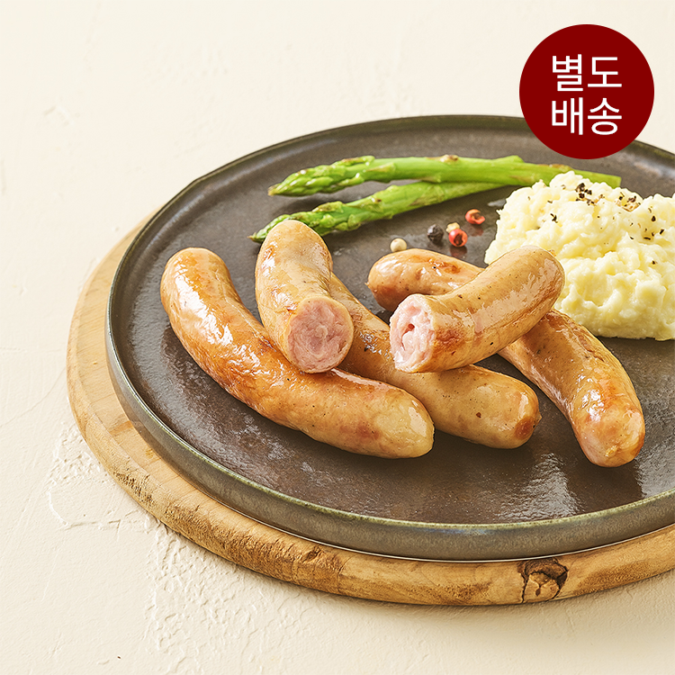 상하농원 국내산 브랏부어스트 120g 2개_냉장