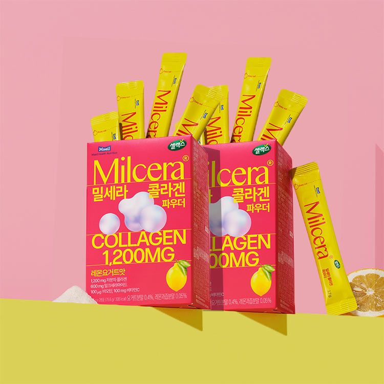 셀렉스 밀세라 콜라겐 파우더 스틱 2.7g 2box (총 56포)