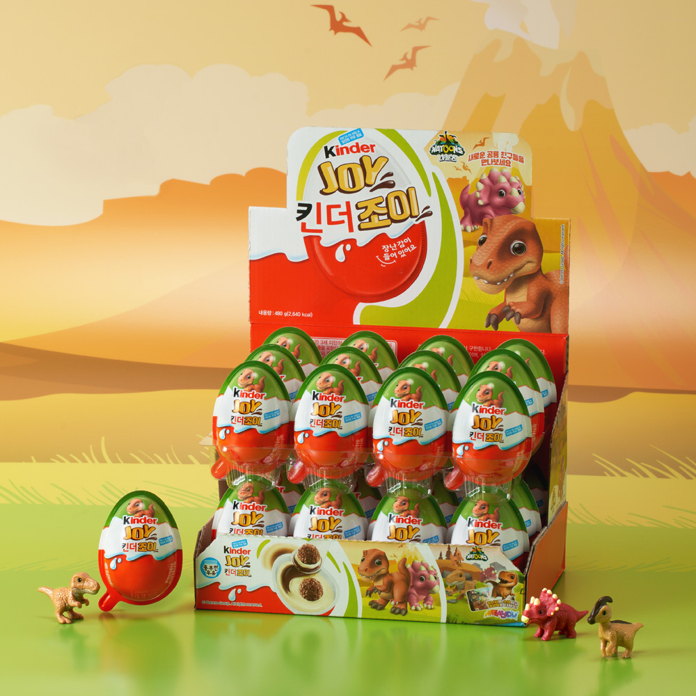 페레로 킨더조이 나툰즈 다이노 T1 24개입