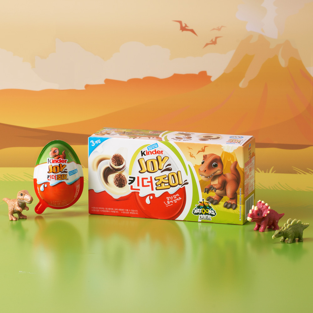 페레로 킨더조이 나툰즈 다이노 3개입 4세트(총 12개입)