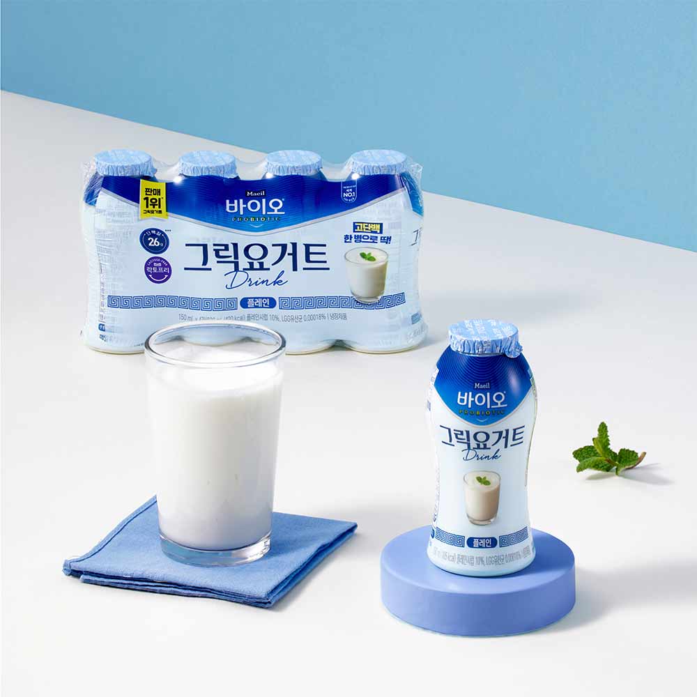 매일바이오 그릭요거트 드링크 플레인 150ml 4개