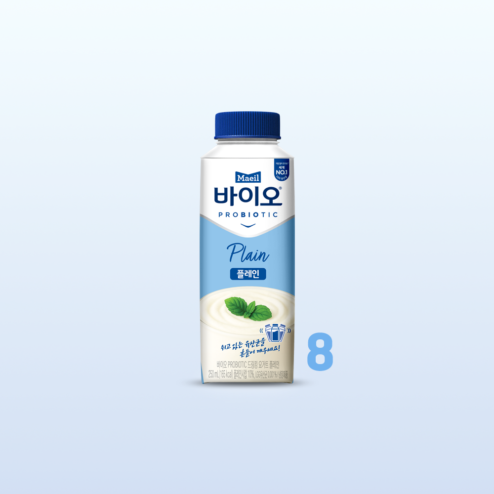 매일바이오 드링킹 요거트 플레인 250ml 8개