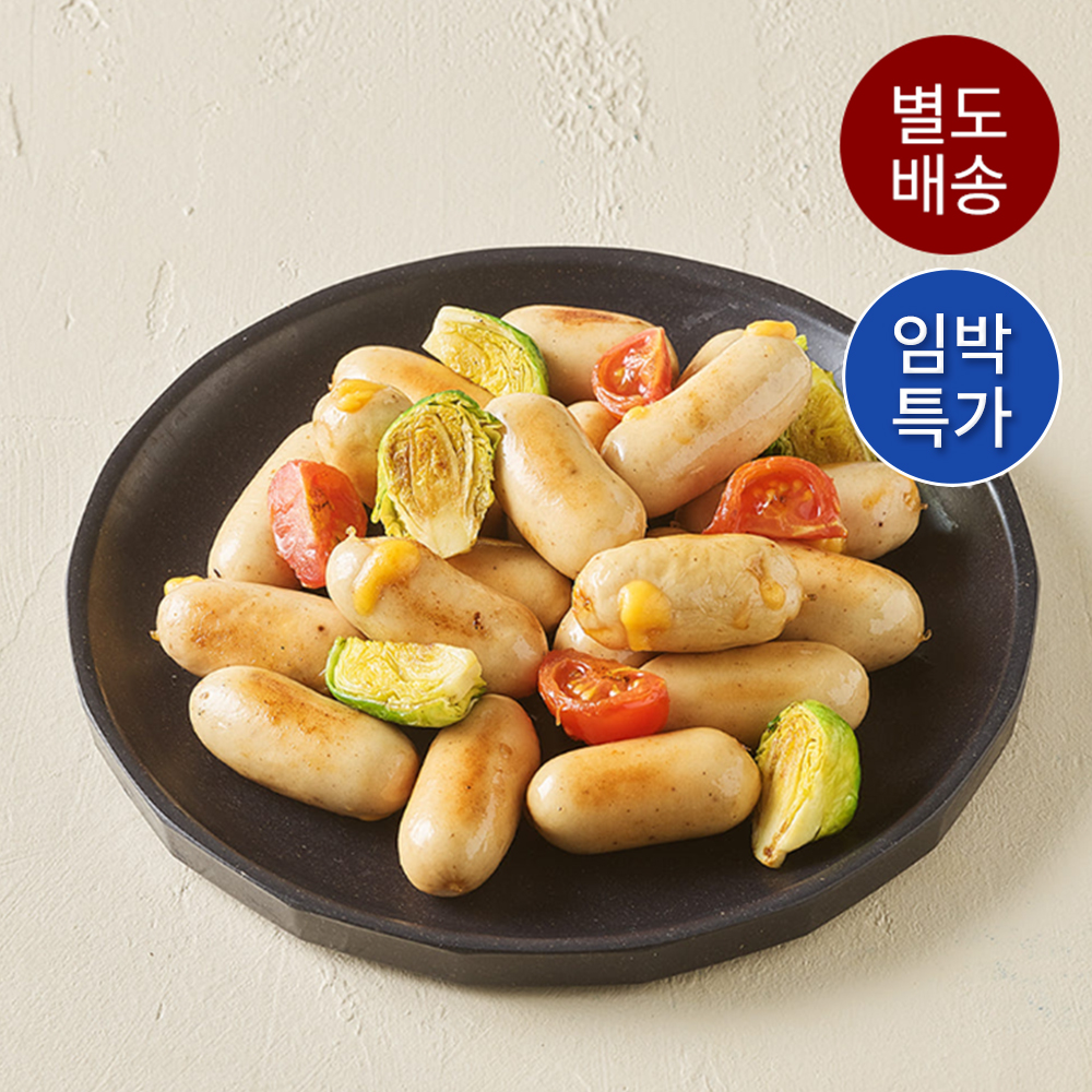 [마감세일] 상하농원 국내산 비엔나 치즈 120g 2개_냉장(소비기한 8.2까지)