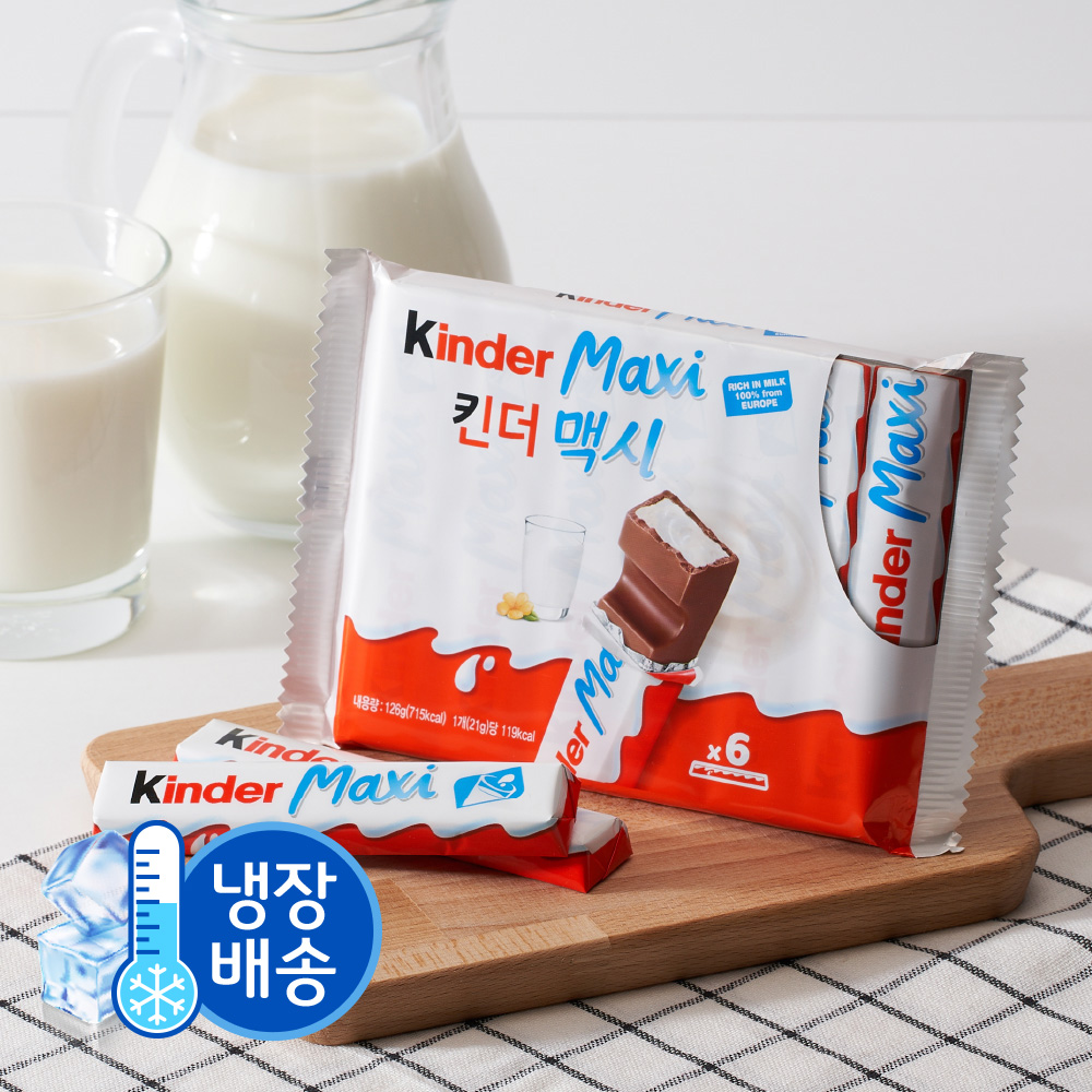 페레로 킨더 초콜릿 맥시 6개입 4세트 (총 24개입)_냉장