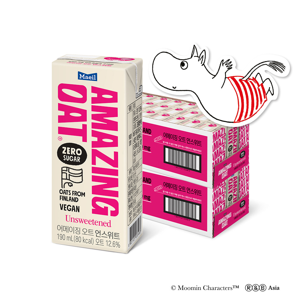 어메이징 오트 언스위트 190ml 48팩