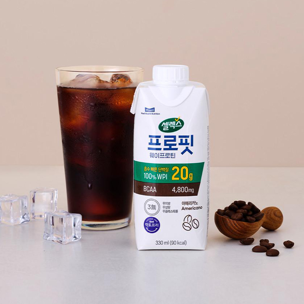 셀렉스 프로핏 웨이프로틴 아메리카노 330ml 12팩