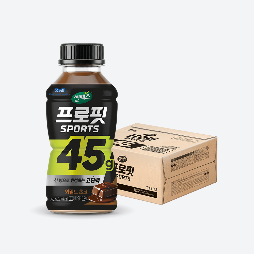셀렉스 프로핏 스포츠 와일드 초코 350ml 20개