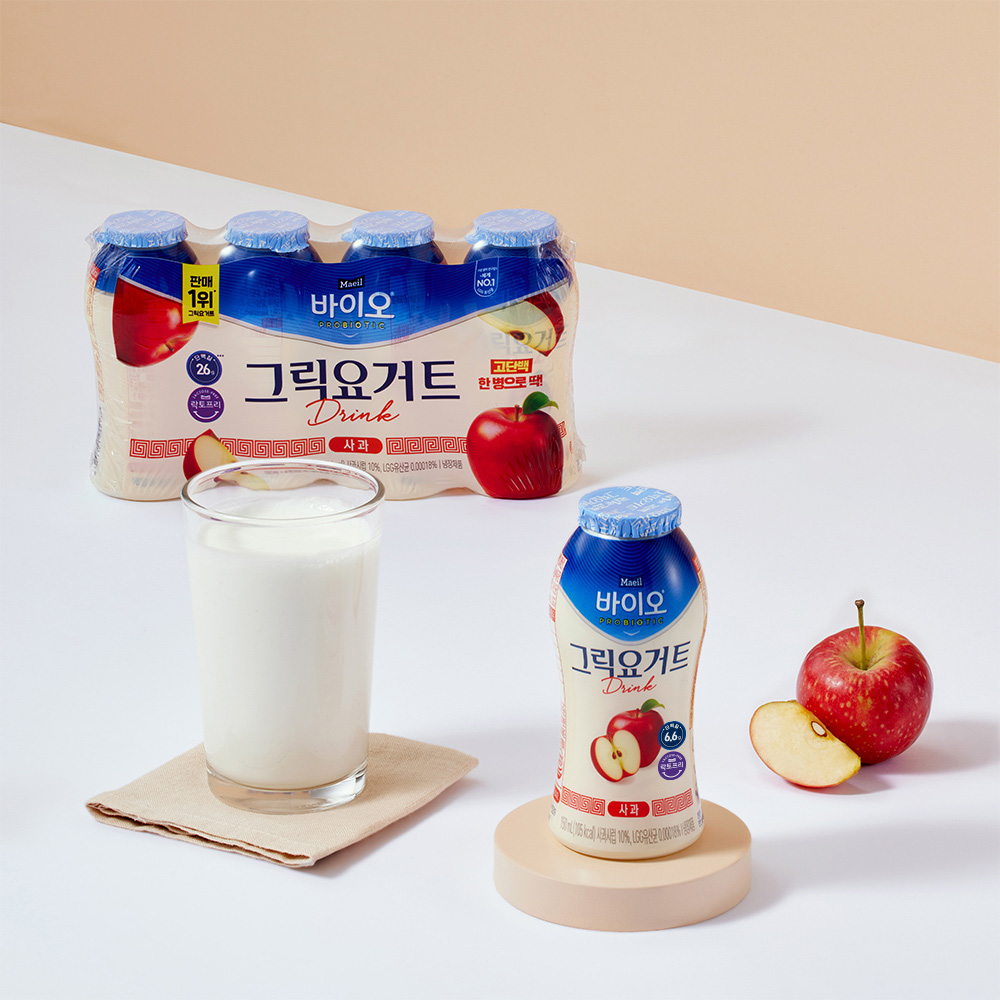 매일바이오 그릭요거트 드링크 사과 150ml 4개