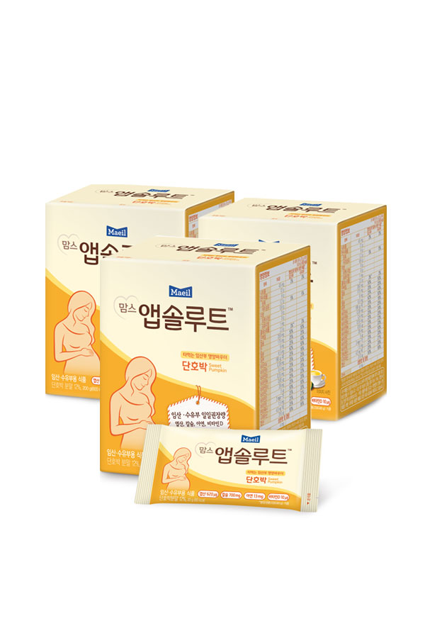 맘스 앱솔루트단호박 20G*10입*3팩