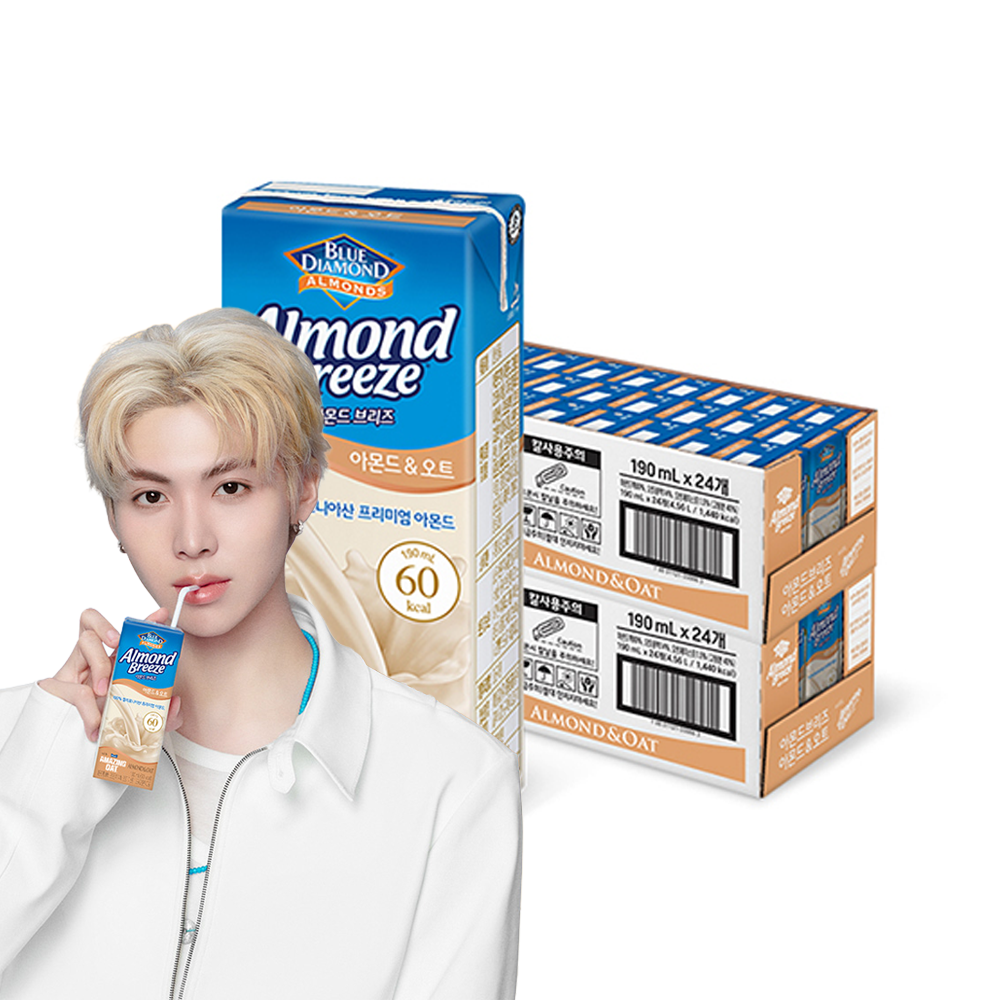 아몬드브리즈 아몬드&오트 190ml 48팩