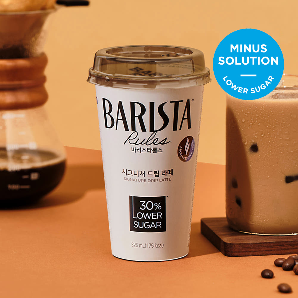 바리스타룰스 시그니처 드립 라떼 325ml 10개_냉장