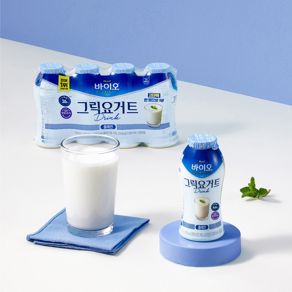 매일바이오 그릭요거트 드링크 플레인 150ml 4개