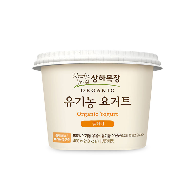 상하목장 유기농 요거트 플레인 400g 1개