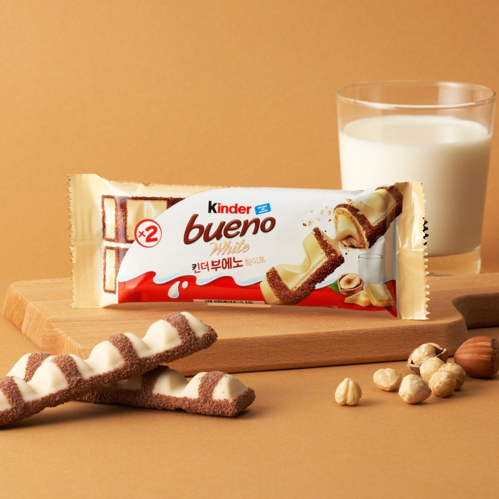 페레로 킨더 초코바 부에노 화이트 3개입 10세트 (총 30개입)
