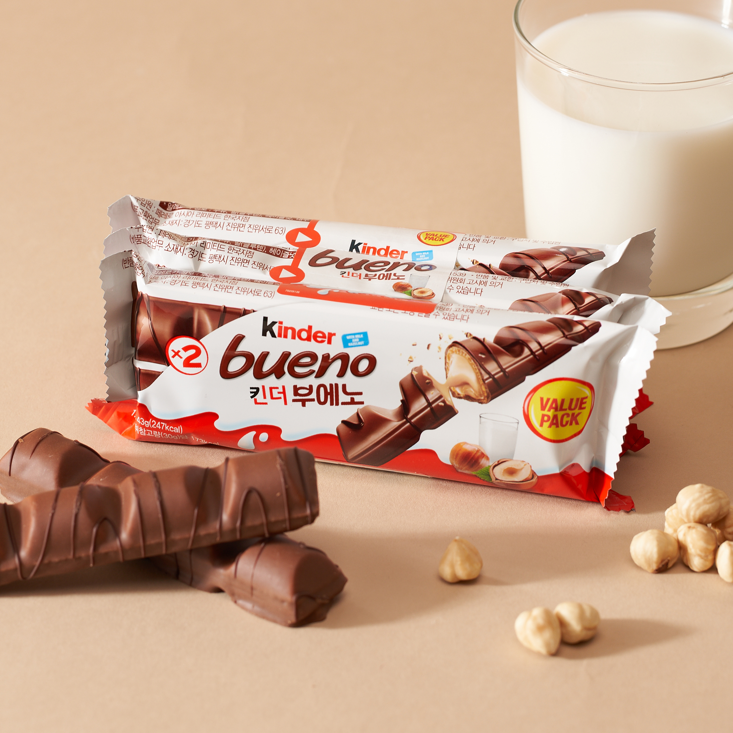 페레로 킨더 초코바 부에노 3개입 10세트 (총 30개입)