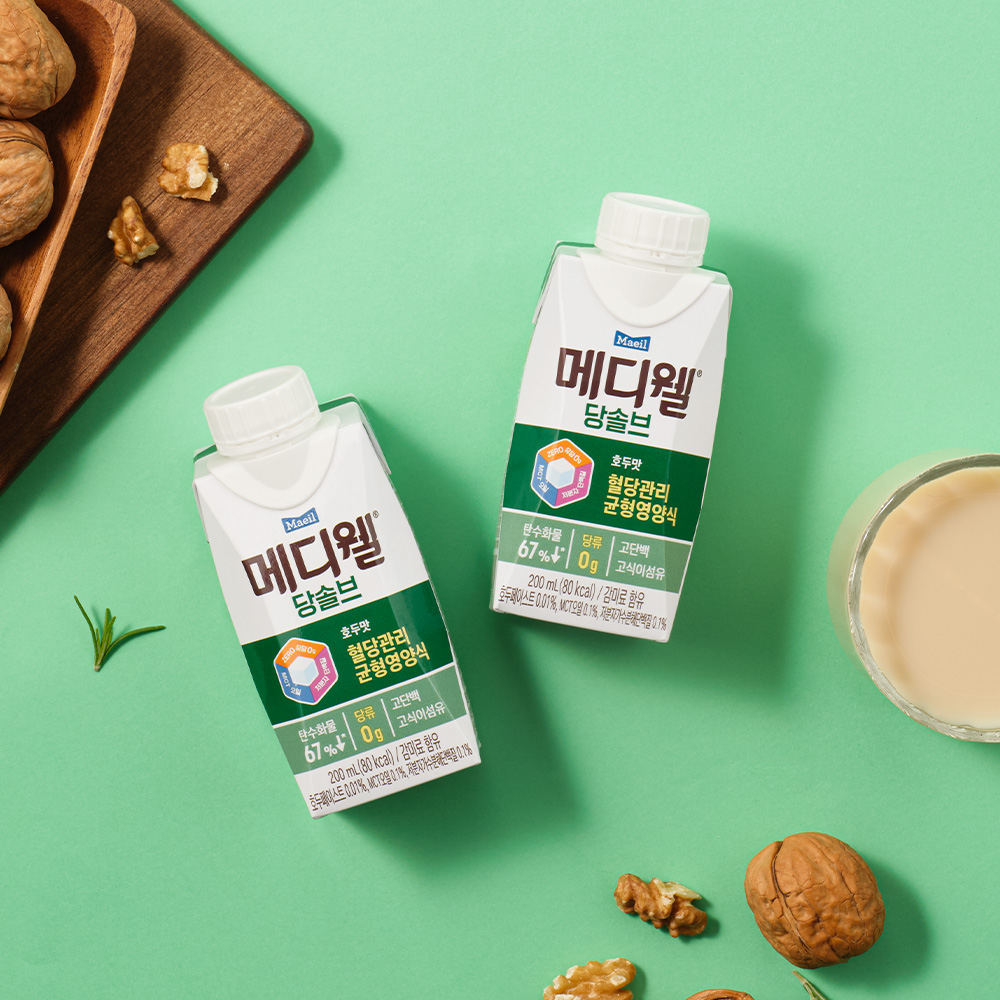 메디웰 당솔브 호두맛 200ml