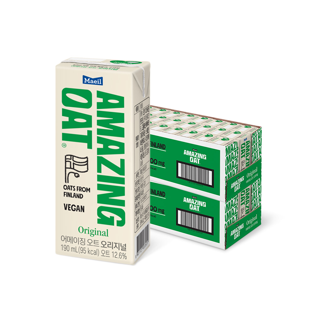 어메이징 오트 오리지널 190ml 48팩