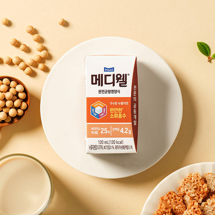 메디웰 구수한 누룽지맛 미니 120ml