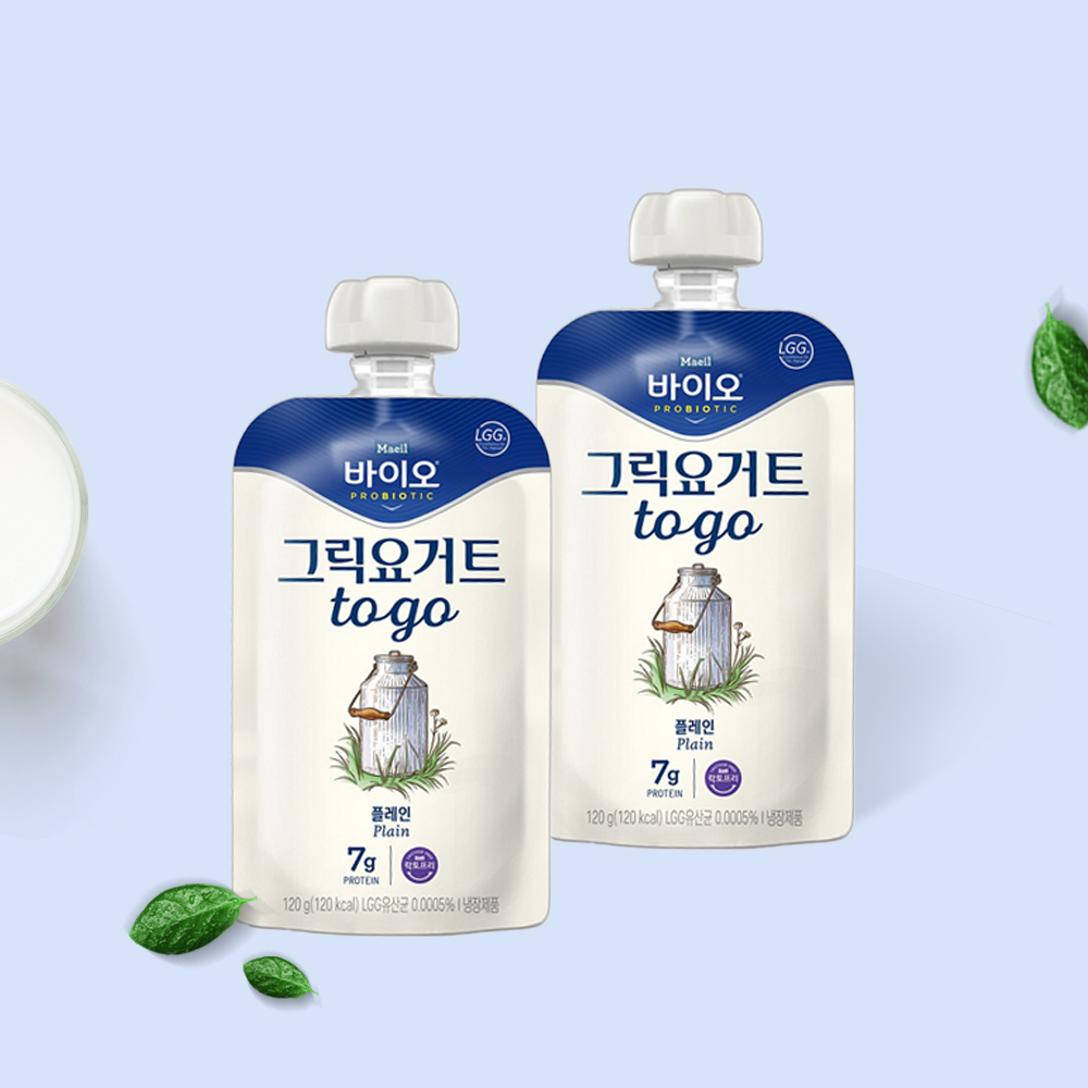 매일 바이오 그릭요거트 TO-GO 플레인 120g 8개