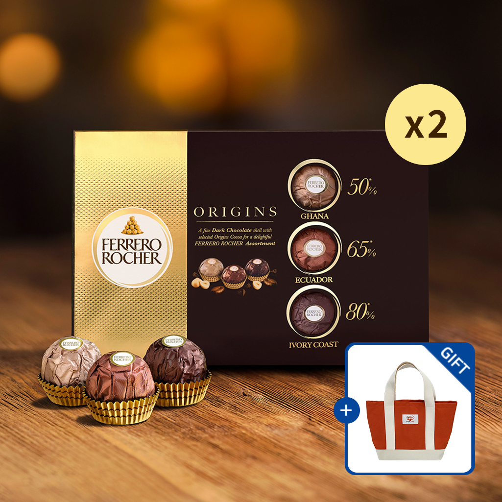 [에코백 증정] 페레로 오리진스 24개입 2박스 (총 48개입) (소비기한 26.05.30)