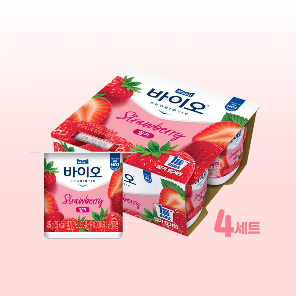 매일바이오 딸기요거트 85g 16개