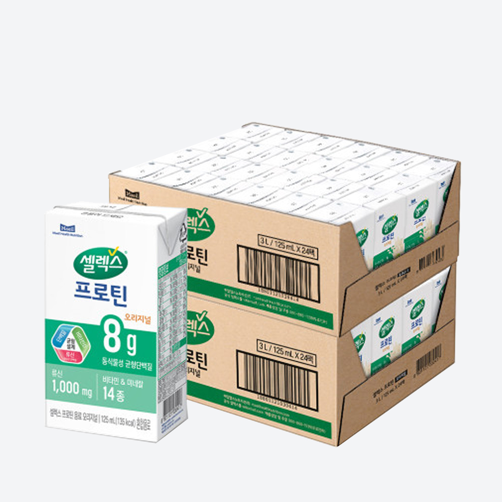 셀렉스 프로틴 음료 오리지널 125ml 48팩
