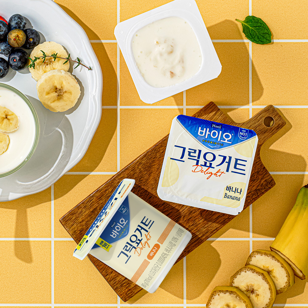 매일바이오 그릭요거트 Delight 바나나 80g 16개