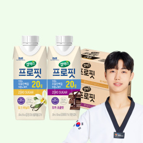 셀렉스 프로핏 우유단백질 36팩 (모카초콜릿 18팩 + 밀크바닐라 18팩)