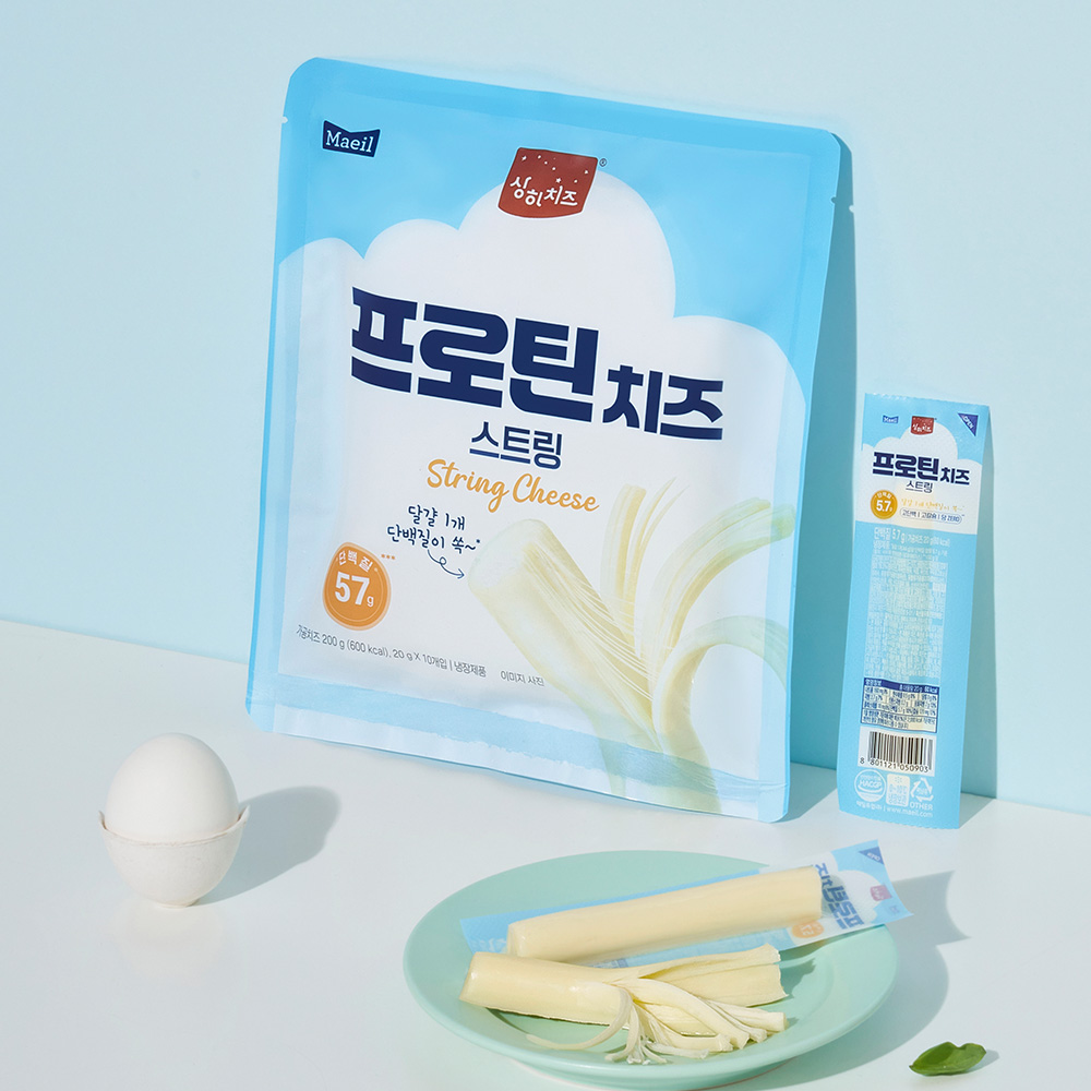 상하치즈 프로틴치즈 스트링치즈 10개입 3팩 (총30개)_냉장
