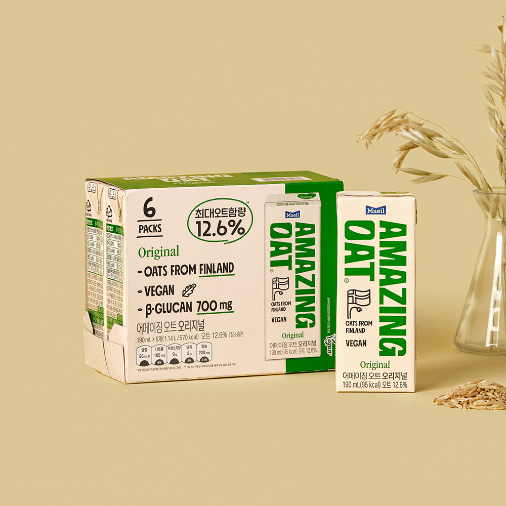 어메이징 오트 오리지널 190ml 6팩