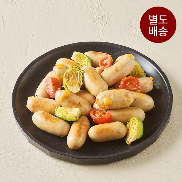 상하농원 국내산 비엔나 치즈 120g 2개_냉장