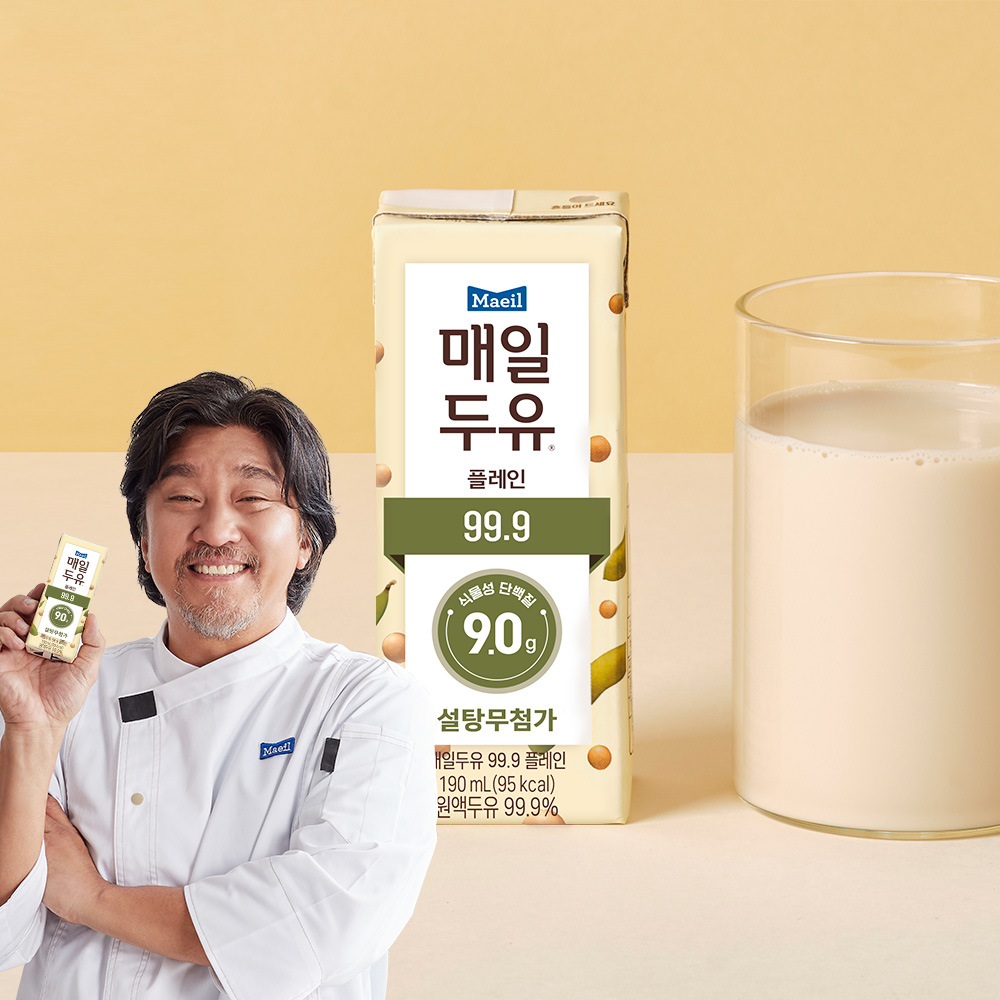 매일두유 99.9 플레인 190ml 24팩