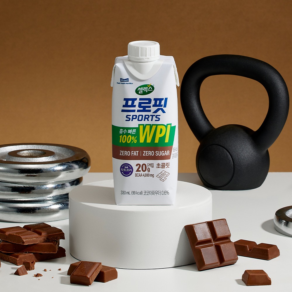 셀렉스 프로핏 WPI 초콜릿 330ml 12팩