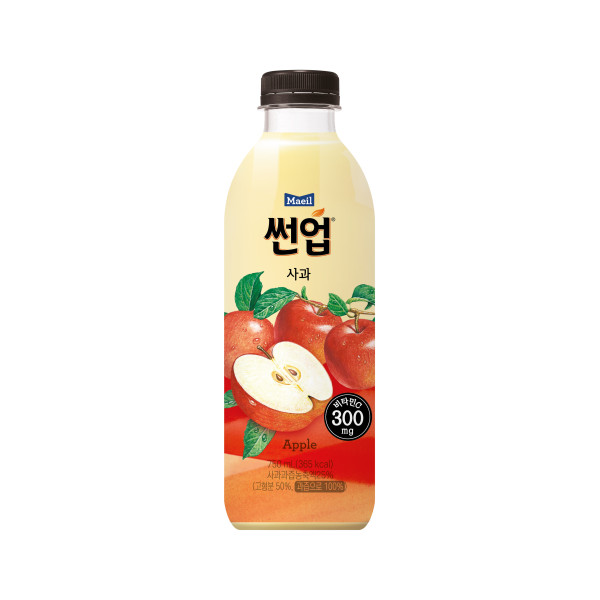 썬업 사과 750ml(PET)