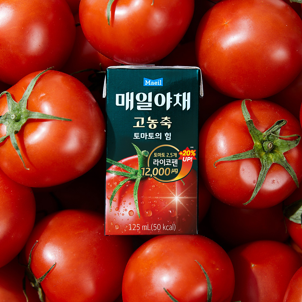매일야채 고농축 토마토의 힘 125ml 24팩