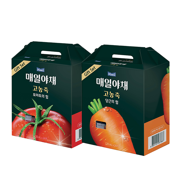 매일야채 고농축 선물 2세트(토마토 1세트+당근 1세트)