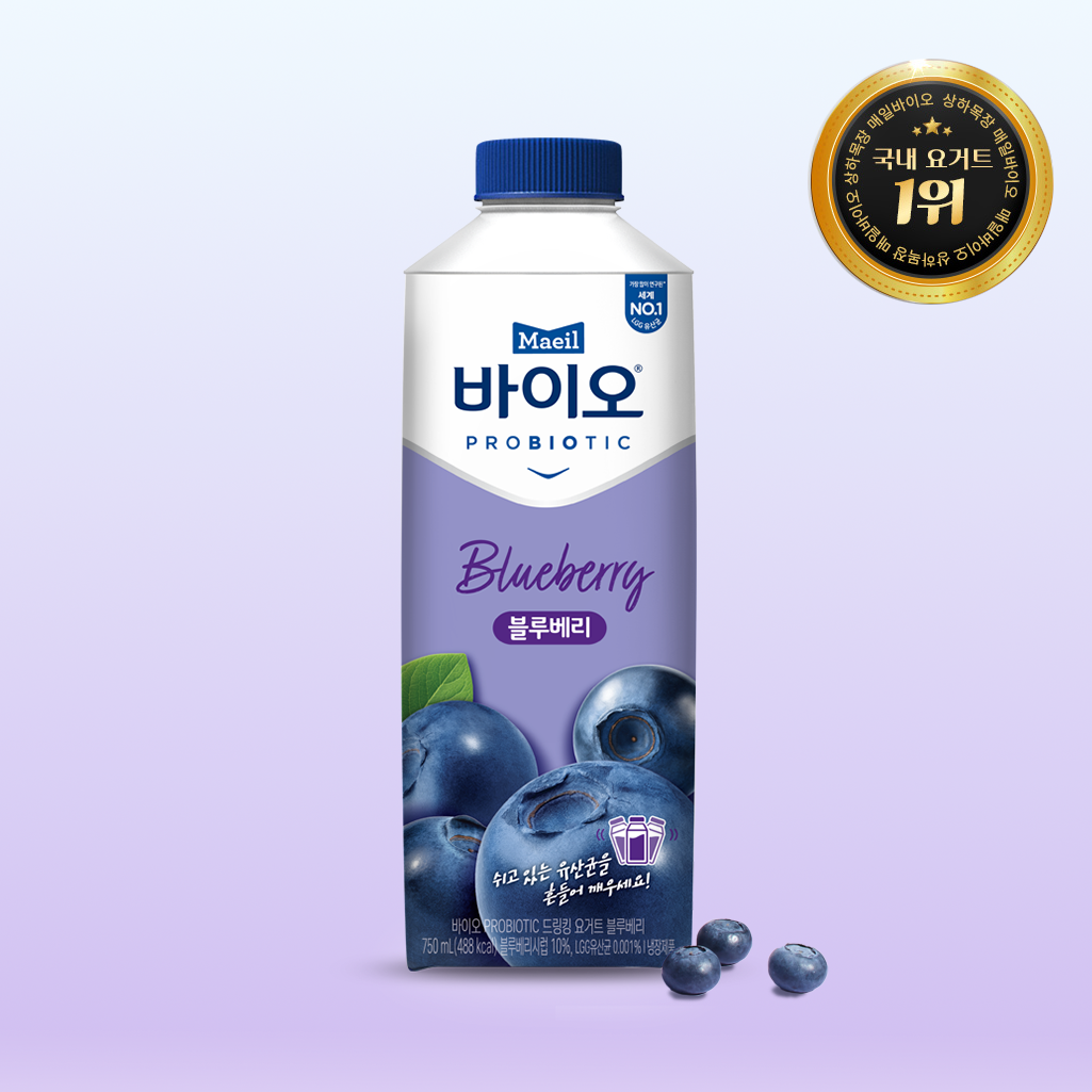 매일바이오 드링킹 요거트 블루베리 750ml